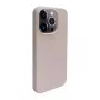 iLike Apple iPhone 14 Pro Max Silikon-Kunststoff-Hülle Eco Print Design Beige