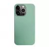 iLike Apple iPhone 14 Pro Silikon-Kunststoffhülle Eco Print Design Flower Green