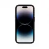 iLike Apple iPhone 14 Pro Plastic Leather Back Cover Black