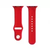 Evelatus Silicone Loop Watch Strap für Apple Watch 42/44/45mm (S/M 110mm) Rot