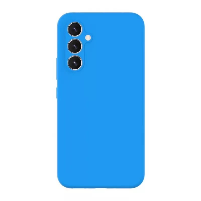Evelatus Samsung Galaxy A54 Premium Soft Touch Silicone Case Blau