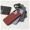 Evelatus Apple iPhone 15 Premium Soft Touch Silicone Case Lavender Gray