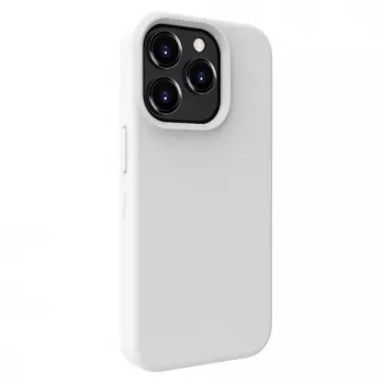 Evelatus Apple iPhone 15 Pro Premium Soft Touch Silicone Case White