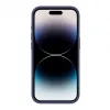 Evelatus Apple iPhone 15 Pro Premium Soft Touch Silikonhülle Mitternachtsblau