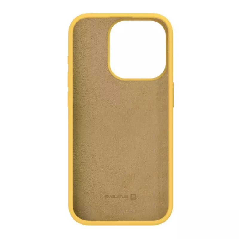 Evelatus Apple iPhone 15 Pro Premium Soft Touch Silikonhülle Gold