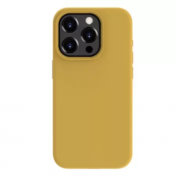Evelatus Apple iPhone 15 Pro Max Premium Soft Touch Silicone Case Gold