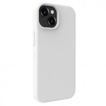 Evelatus Apple iPhone 15 Premium Magsafe Soft Touch Silicone Case White