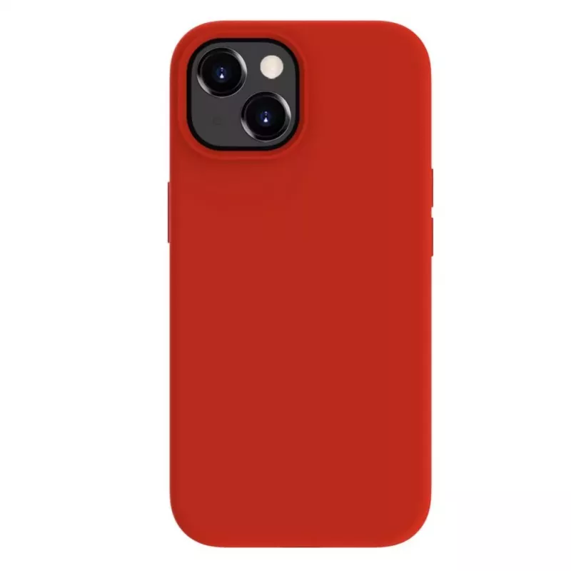 Evelatus Apple iPhone 15 Premium MagSafe Soft Touch Silicone Case Red