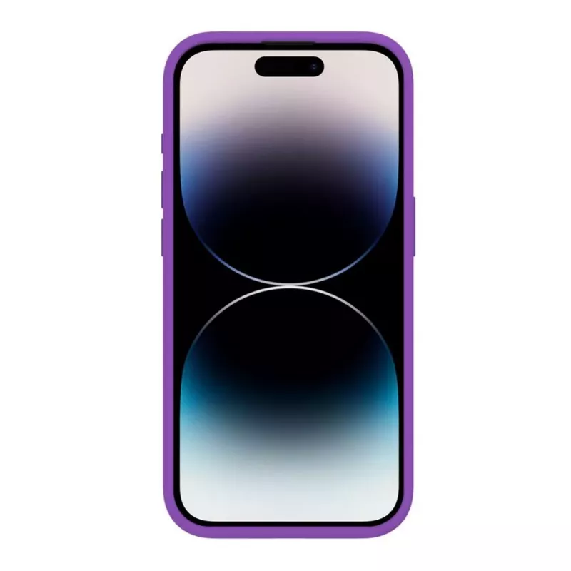 Evelatus Apple iPhone 15 Pro Max Premium MagSafe Soft Touch Silicone Case Deep Purple