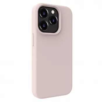 Evelatus Apple iPhone 15 Pro Max Premium MagSafe Soft Touch Silicone Case Pink Sand
