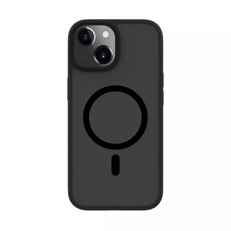 Evelatus Apple iPhone 15 Plus Hybrid Case mit MagSafe PC+TPU Schwarz