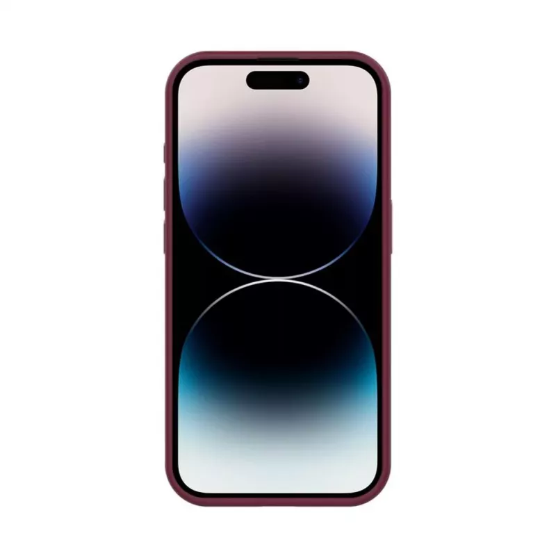 Evelatus Apple iPhone 15 Pro Max Hybrid Case mit MagSafe PC+TPU Plum