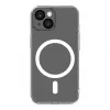 Evelatus Apple iPhone 15 Clear Case mit MagSafe und Kameraschutz Transparent