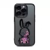 iLike Apple iPhone 13 Pro Silikonhülle Print Desire Rabbit Lila