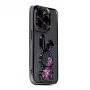 iLike Apple iPhone 14 Pro Max Silikonhülle Print Desire Rabbit Lila