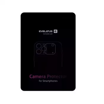 Evelatus Apple iPhone 15 Kamera-Linsenschutz Armor Schwarz