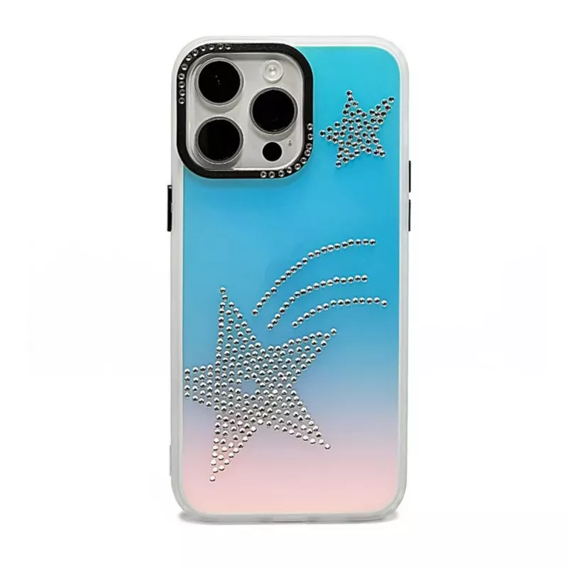 iLike Apple iPhone 15 Pro Max LASER SHELL Star Hülle