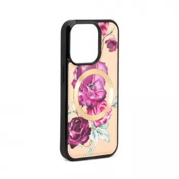 Evelatus Apple iPhone 15 Pro Wallet and Slim Cover Case Beige