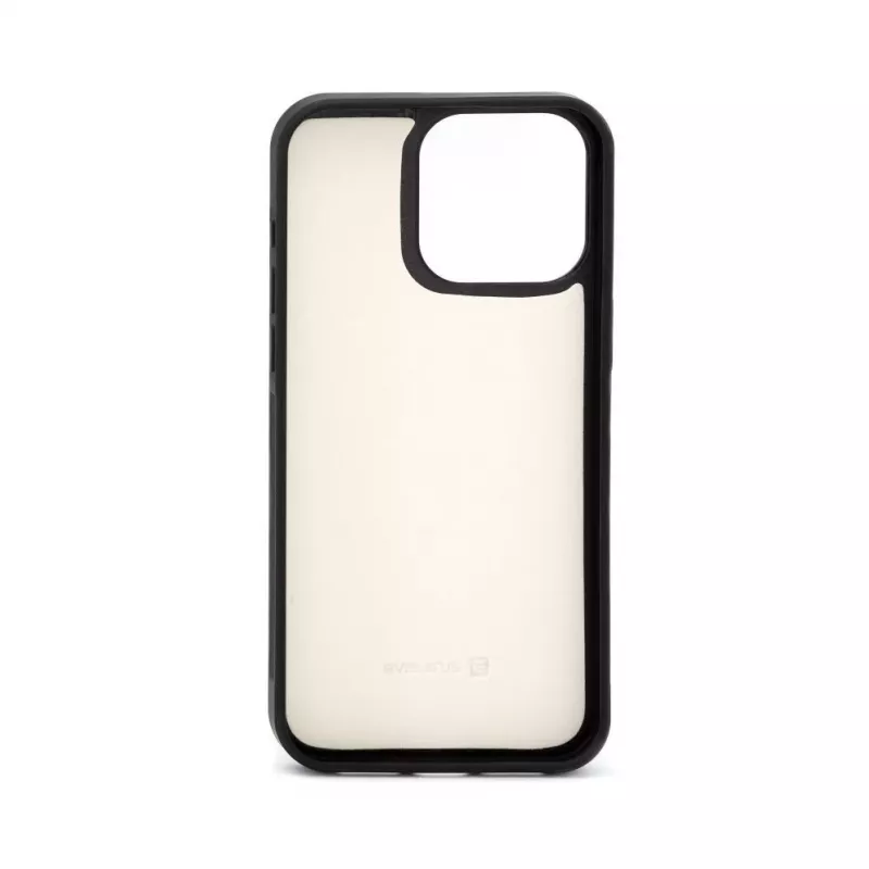 Evelatus Apple iPhone 14 Pro Lederetui mit Reißverschluss-Design Blumenweiß