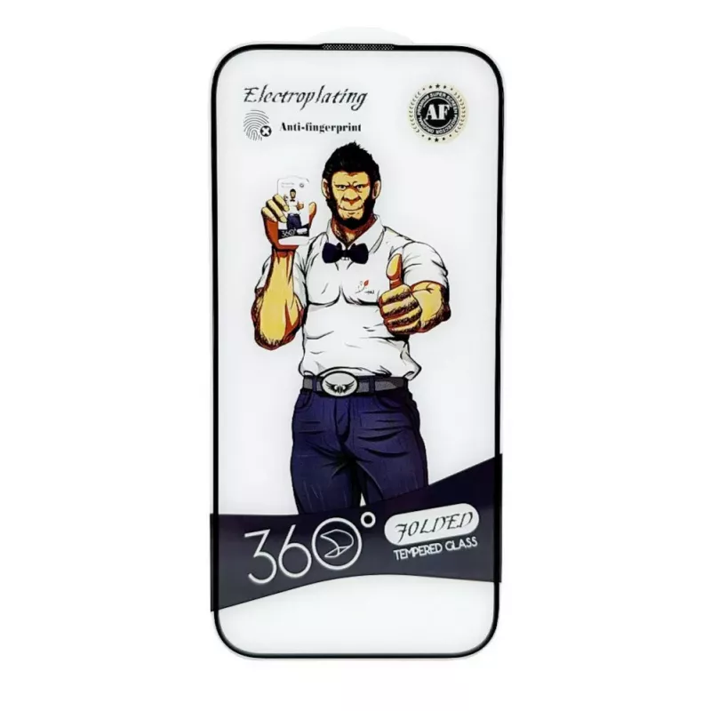 Evelatus Apple iPhone 15 2.5D Full Cover Glass Anti-Static Light Black