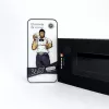 Evelatus Apple iPhone 15 Pro Max 2.5D Full Cover Glass Anti-Static Light Black