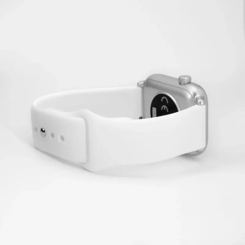 Connect 22mm Silicone Loop Watch Strap (130mm M/L) White