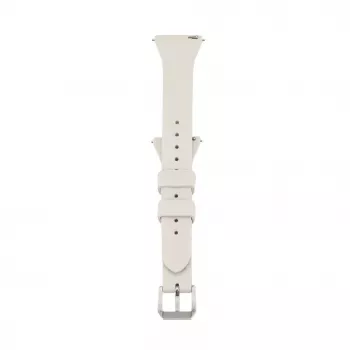 Connect 22mm T-Bügel Silikon-Loop-Uhrenarmband (130mm M/L) Silber