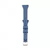 Connect 22mm T-Buckle Silicone Loop Watch Strap (130mm M/L) Blau