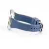 Connect 22mm T-Buckle Silicone Loop Watch Strap (130mm M/L) Blau