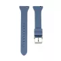 Connect 22mm T-Buckle Silicone Loop Watch Strap (130mm M/L) Blau