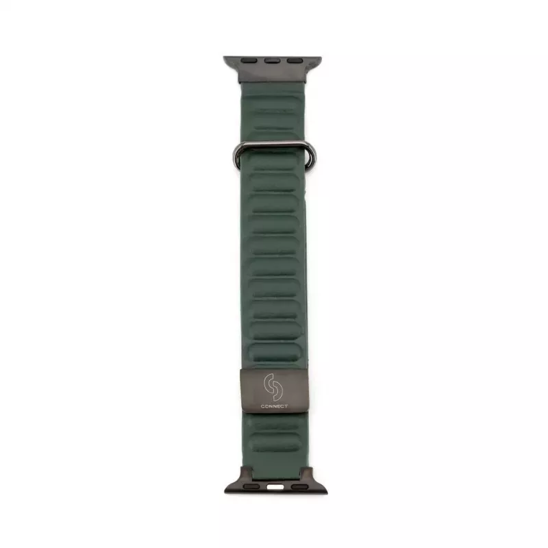 Connect Watch 38/40/41mm Cortical Back Buckle Magnetic Suction Watch Strap, Ceder Green