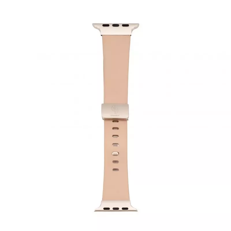 Connect Watch 38/40/41mm Single Loop Buckle Lederarmband Rosarot