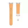 Connect Watch 42/44/45mm Single Loop Buckle Lederarmband Rosarot