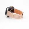 Connect Watch 42/44/45mm Single Loop Buckle Lederarmband Rosarot