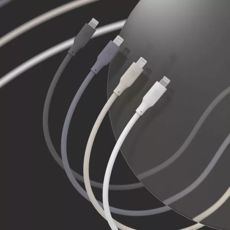 Evelatus USB-C auf USB-C Silikonkabel 1,2m 60W 20V/3A Blau