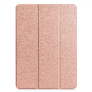 iLike Galaxy Tab S6 Lite 10.4 P610 Tri-Fold Eco-Leder Stand Case Roségold