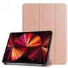 iLike Galaxy Tab S9 FE Plus Tri-Fold Eco-Leder Stand-Hülle Roségold