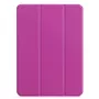 iLike iPad Pro 12.9 6th Gen Tri-Fold Eco-Leather Stand Case Purple