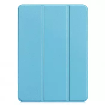 iLike iPad 10.9 10th Gen Tri-Fold Eco-Leather Stand Case Sky Blue