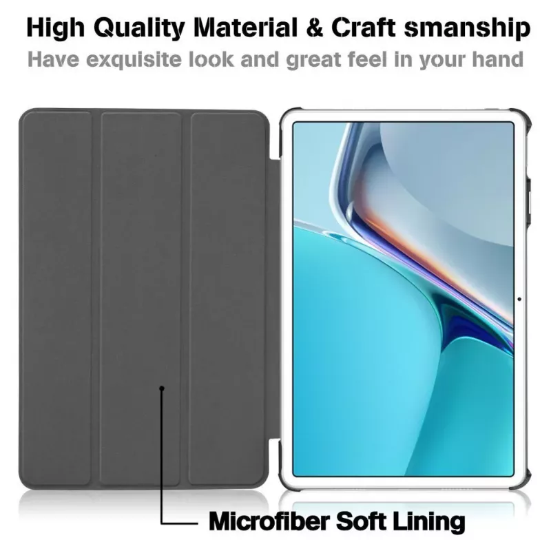 iLike Redmi Pad 6 11 / Pad 6 Pro Tri-Fold Eco-Leather Stand Case Sky Blue