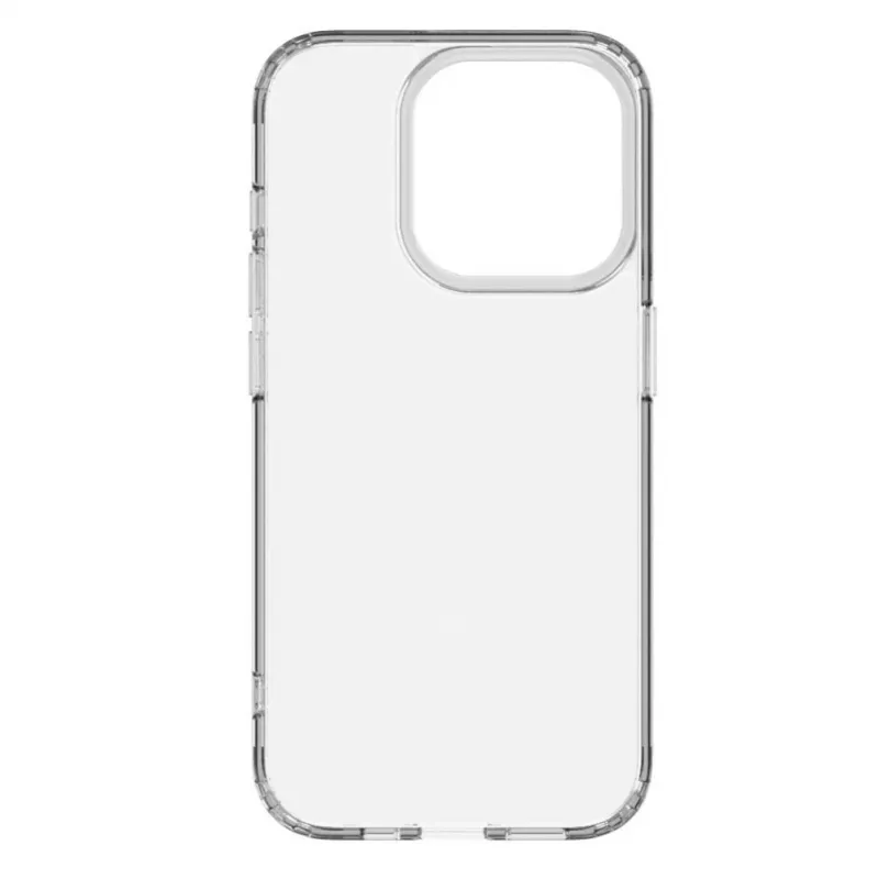 Evelatus Apple iPhone 15 Pro Max Military Shockproof Silicone Case TPU Transparent