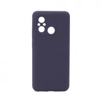 Connect Xiaomi Redmi 12C Premium Quality Soft Touch Silicone Case Midnight Blue