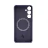 Connect Samsung Galaxy S24 Plus Premium Quality Magnetic Soft Touch Silicone Case Midnight Blue