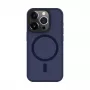 Connect Apple iPhone 15 Pro Hybrid Case mit Magnet, PC+TPU, Blau