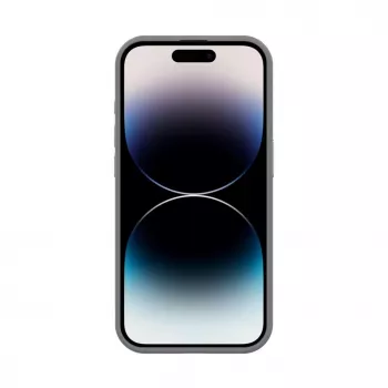 Connect Apple iPhone 15 Pro Hybrid Case mit Magnet, PC+TPU, Silber