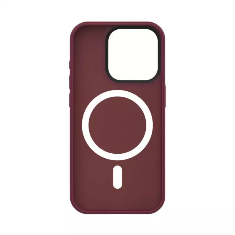 Connect Apple iPhone 15 Pro Hybrid Case mit Magnet PC+TPU Pflaume