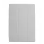 Connect Samsung Galaxy Tab A9 Folio Case mit Mikrofaser-Innenfutter Silber