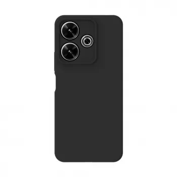 Evelatus Xiaomi Poco M6 Premium Soft Touch Silikonhülle Schwarz