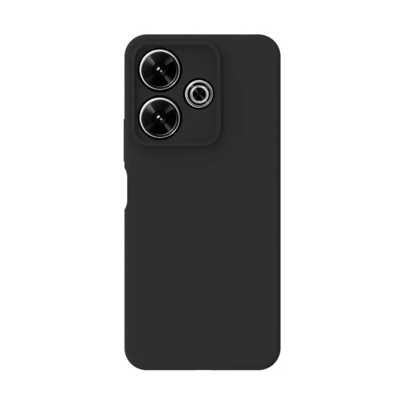 Evelatus Xiaomi Poco M6 Pro Premium Soft Touch Silikonhülle Schwarz