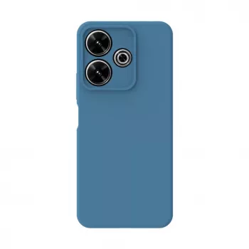 Evelatus Xiaomi Poco M6 Pro Premium Soft Touch Silicone Case Blue